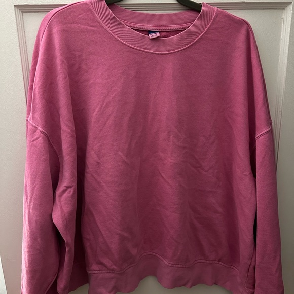 Women's Pink Crewneck Sweater - Picture 1 of 1